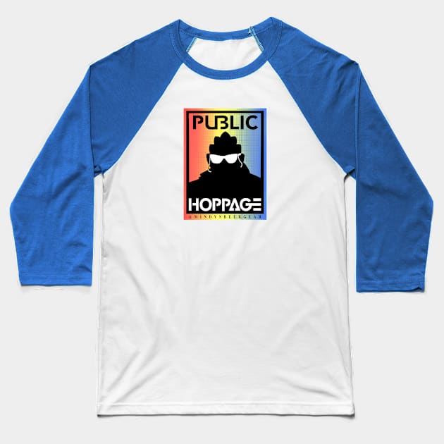 Public Hoppage Clothing Baseball T-Shirt by Mindy’s Beer Gear